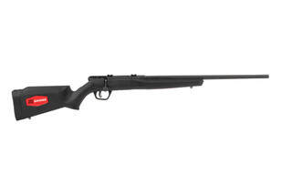 Savage B22 Magnum F bolt action rifle is chambered in 22WMR